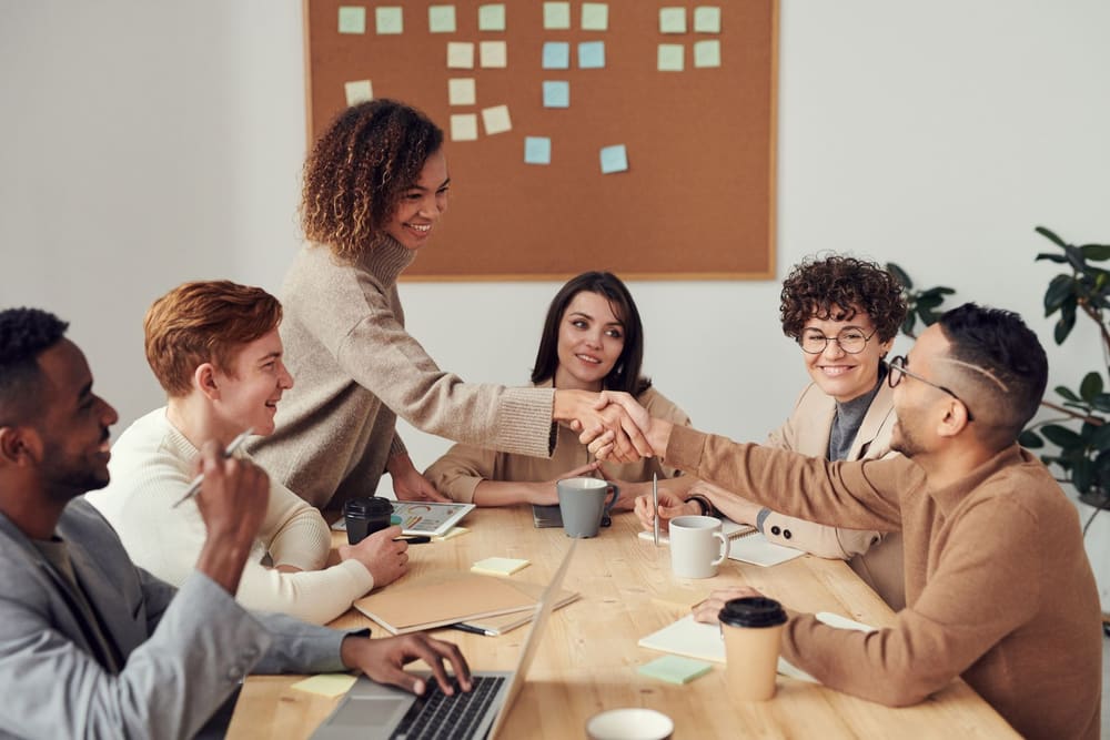 A first meeting between a client and the HostBarrel web team